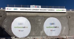 Vinyl Hoarding for NSW Transport for NorthConnex Project