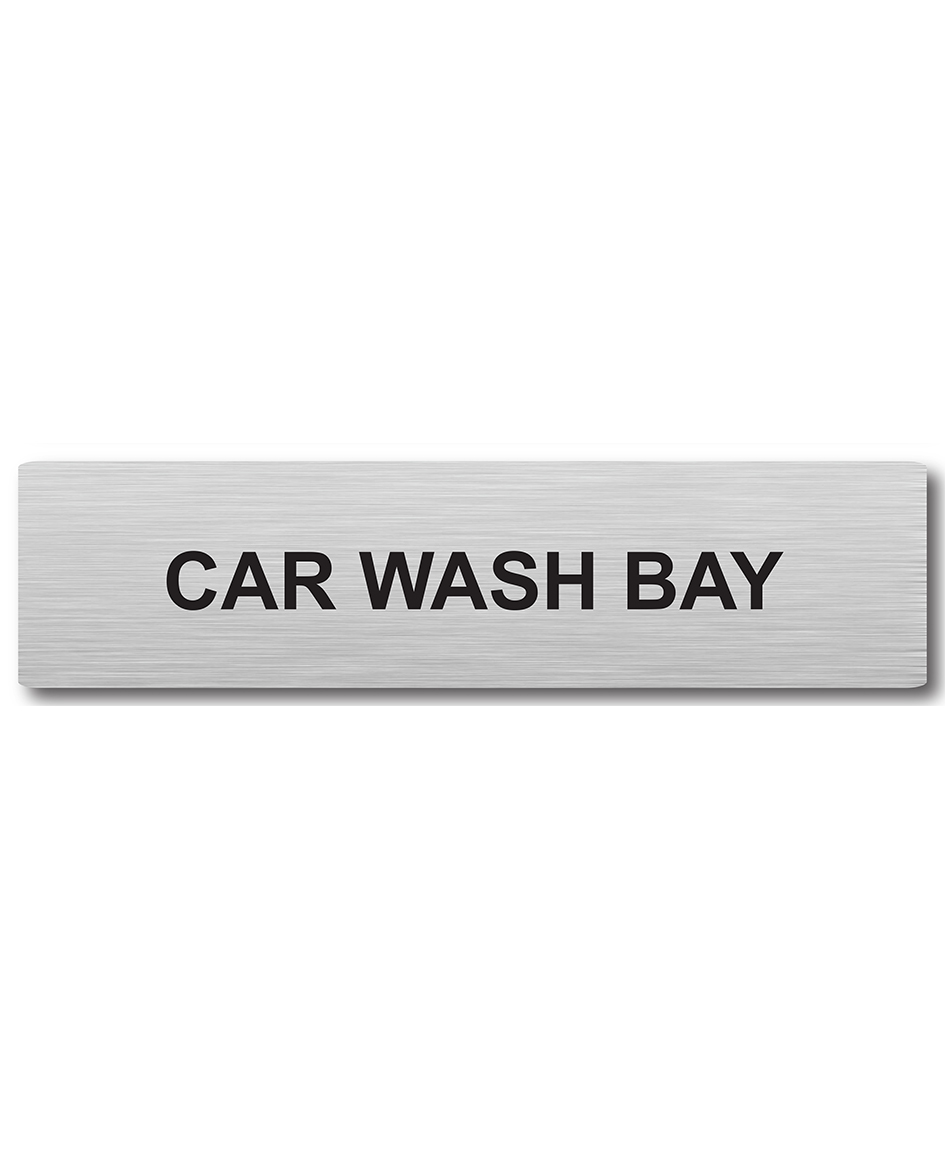 Door Plaque – Car Wash Bay Sign