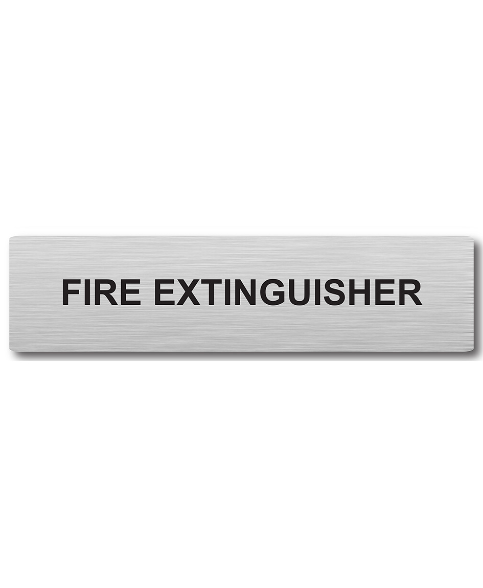 Door Plaque – Fire Extinguisher Sign