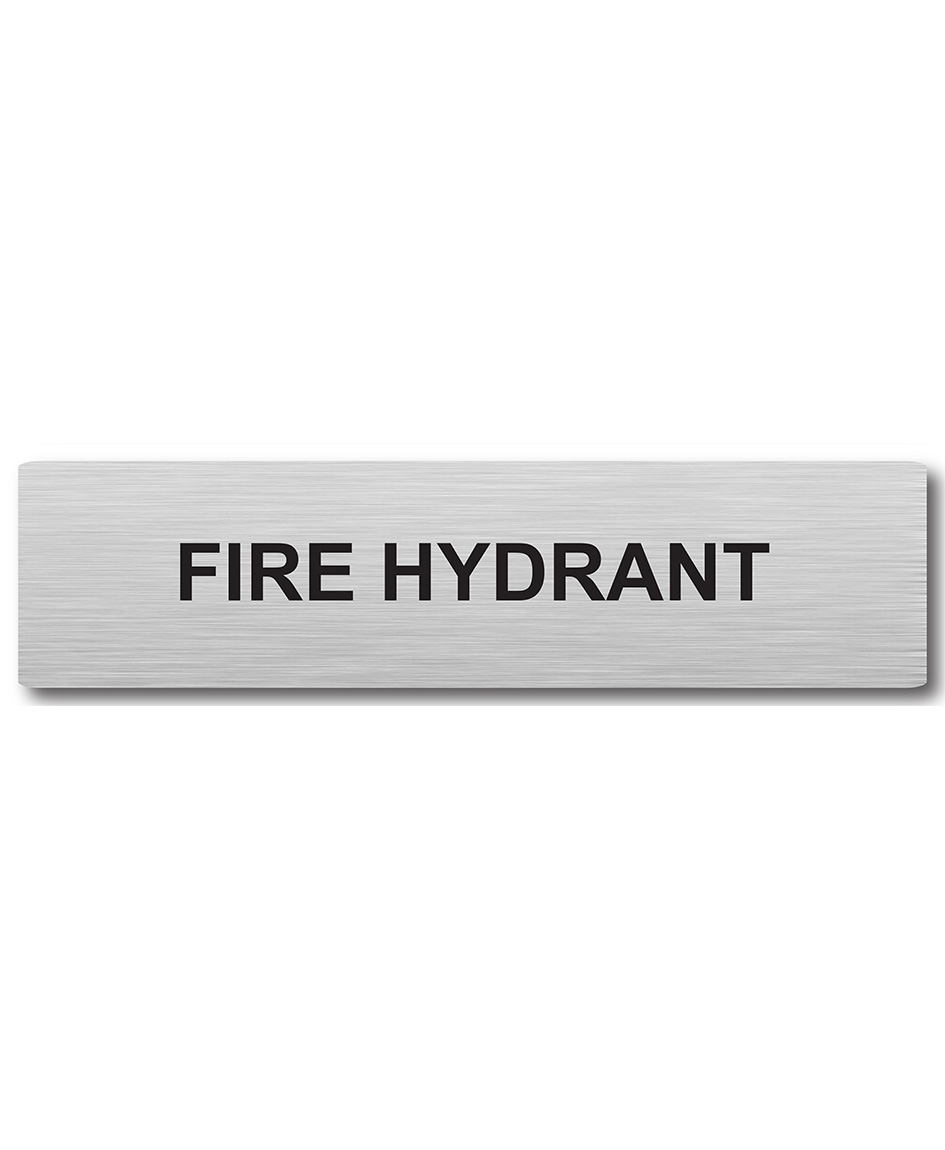 Door Plaque – Fire Hydrant Sign