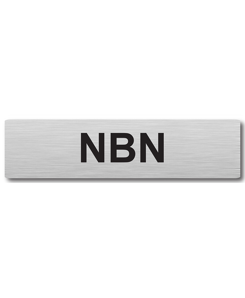 Door Plaque – NBN Sign