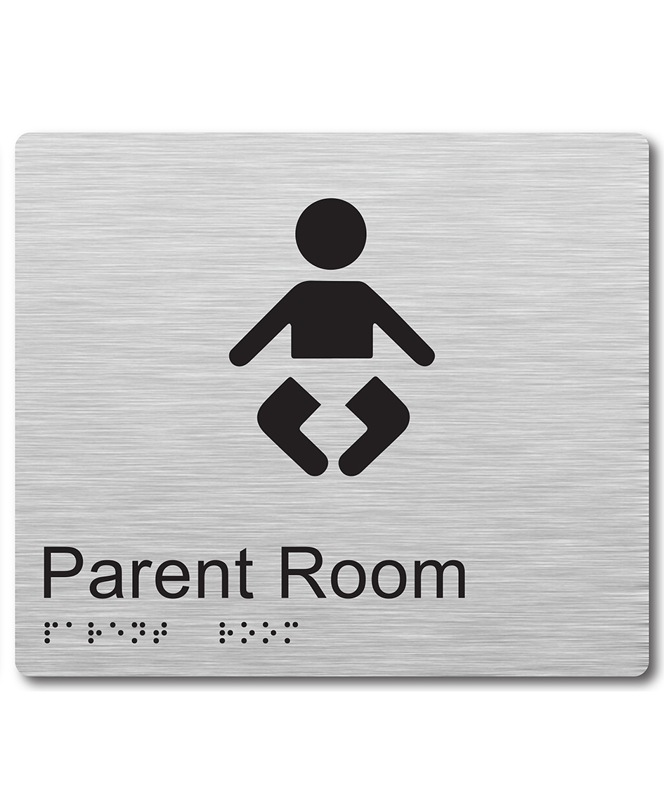 Parent Room Braille Sign